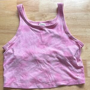 Pink tank top